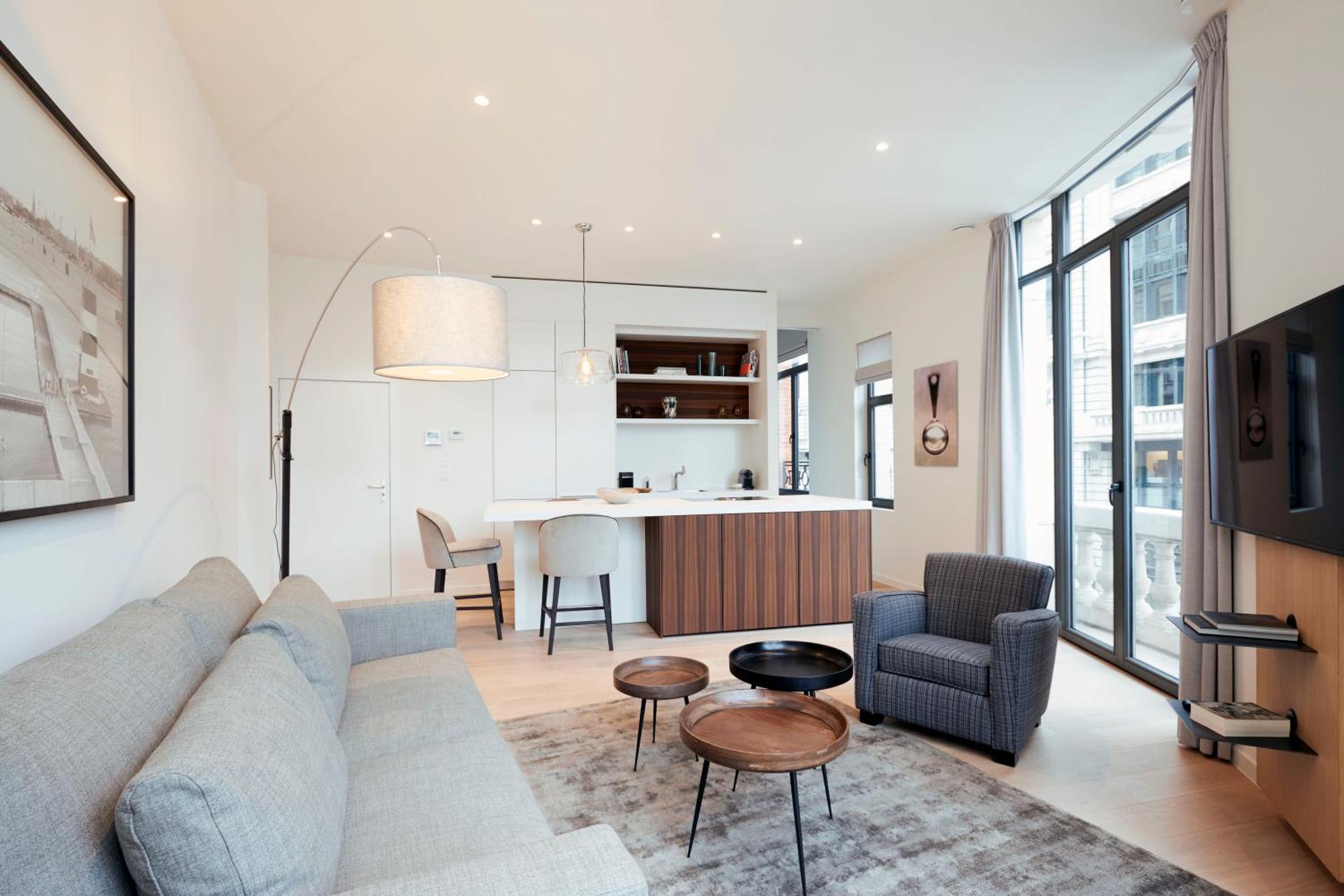 Modern Central 1Br Suite - 90 Sqm Bruselas Exterior foto